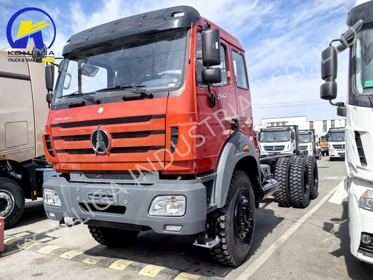 North Beiben Mercedes 2024 6X4 грузовик шасси с ручной трансмиссией в Конго