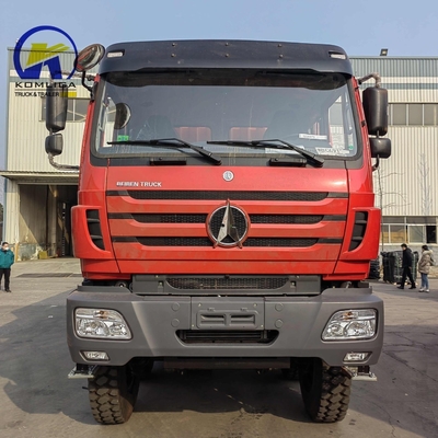Beiben Benz 8X8 12wheel Van Style Box Грузовой грузовик 20cbm Кувшин Размер 5600X2300X1500