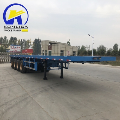 4 оси 40FT 45FT 40 тонн Контейнер с плоской подставкой полуприцеп с сертификацией ECE