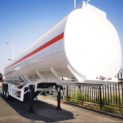 7000-8000мм Колесная основание 3 оси 45000L Бензиновый транспорт Нефтяной танкер Топливный танкер Грузовик Прицеп