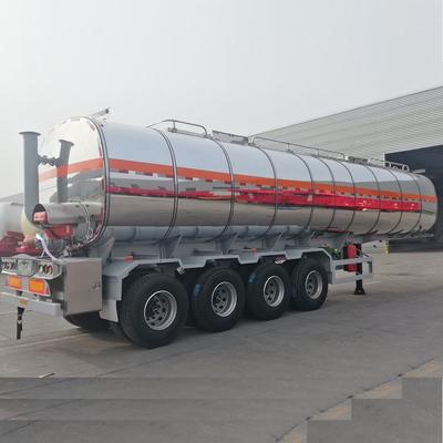 Подержанный нержавеющий топливный танкер грузовик полуприцеп с 2 4 PCS 13 20tons BPW или Fuwa оси