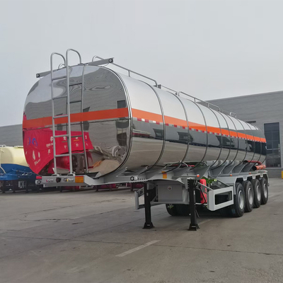Подержанный нержавеющий топливный танкер грузовик полуприцеп с 2 4 PCS 13 20tons BPW или Fuwa оси