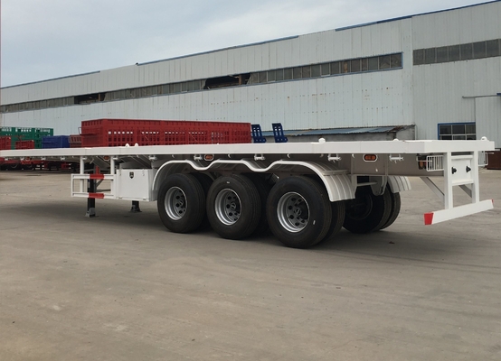 40FT 20FT Trackor Head Flatbed Container Полуприцеп с колесной базой 7000-8000 мм