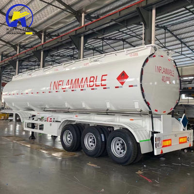 3-осевой алюминиевый углеродный нержавеющий сталь для хранения жидкости полуприцеп топливный резервуар прицеп