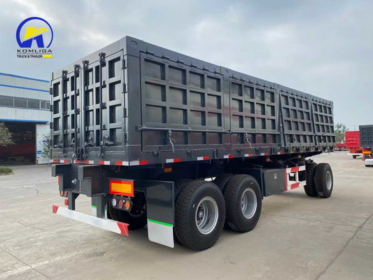 3 оси 20 тонн 25 тонн 30 тонн полный прицеп с 12 единиц номер шины и клапан Wabco