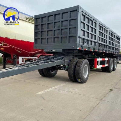 3 оси 20 тонн 25 тонн 30 тонн полный прицеп с 12 единиц номер шины и клапан Wabco