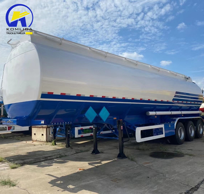 Механическая подвеска 3 оси 40000L/42000L/45000L Алюминиевая сплав танкер полуприцеп