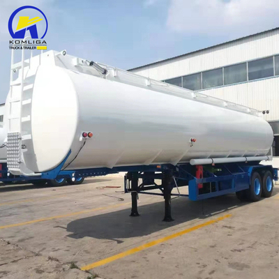 Механическая подвеска 3 оси 40000L/42000L/45000L Алюминиевая сплав танкер полуприцеп