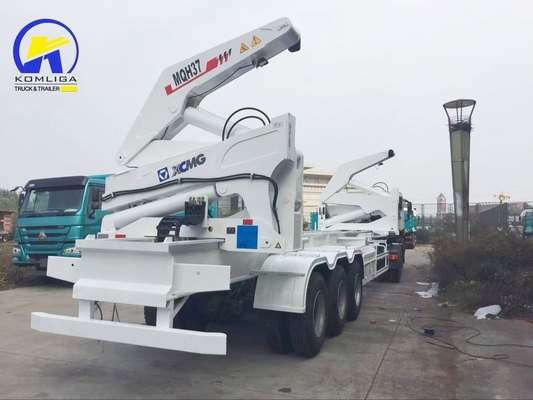 20 FT 40 FT Плоская боковая погрузка Контейнер боковая подъемник полуприцеп с протектором 1820 мм