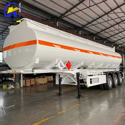 3 оси 40000L/42000L/45000L/48000L/50000L Алюминиевый стальной танкер прицеп танк прицеп грузовик для механической подвески и 6 М каждый разгрузочный шланг