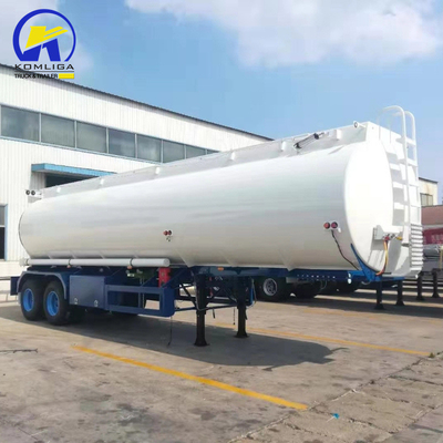 3 оси 40000L/42000L/45000L/48000L/50000L Алюминиевый стальной танкер прицеп танк прицеп грузовик для механической подвески и 6 М каждый разгрузочный шланг