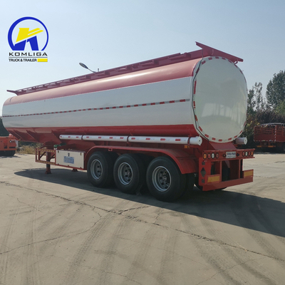 Алюминиевый проход 3 оси 40000L/42000L/45000L/48000L/50000L Прицеп танкера для перевозки топлива/нефтяных грузов