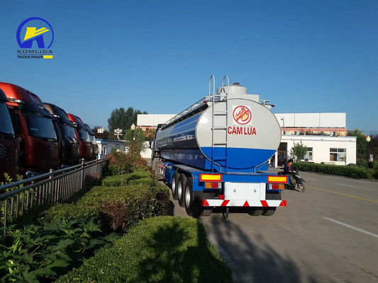 3 оси 40000L топливное масло бензин сырой нефти топливный бак полуприцеп высокая вместимость