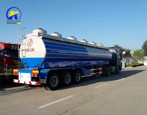3 оси 40000L топливное масло бензин сырой нефти топливный бак полуприцеп высокая вместимость