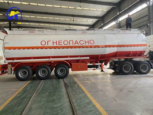 3 оси 42cbm Фул танк полуприцеп Нефтяной контейнер Полуприцеп с технической поддержкой