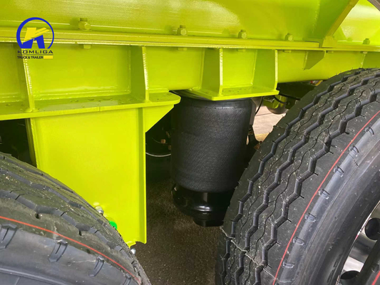 3 оси 42cbm Белый и зеленый цвет Фул танк полуприцеп с 12500 * 2500 * 1650 мм Размер