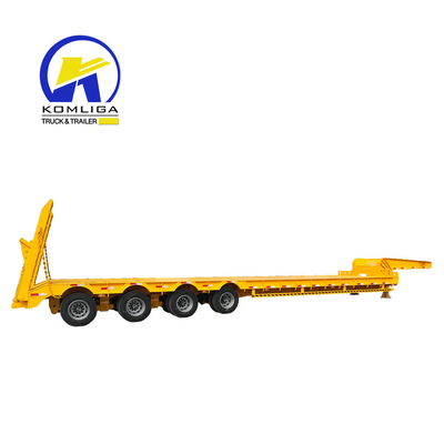Jost 2.0 или 3.5 дюймовый King Pin расширяемый Lowboy Lowbed Trailer с гидравлической системой