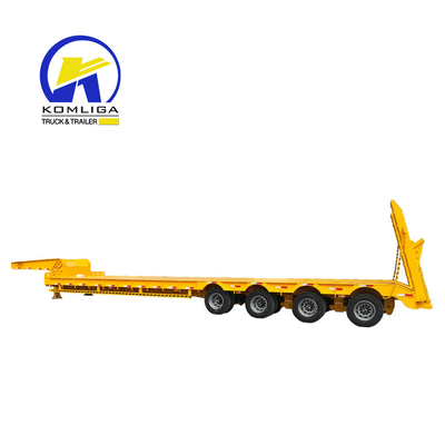 Jost 2.0 или 3.5 дюймовый King Pin расширяемый Lowboy Lowbed Trailer с гидравлической системой