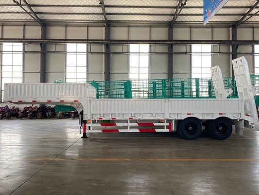 Прицеп с низкой кроватью с боковой стенкой Lowboy полуприцеп светодиодный свет огнетушитель