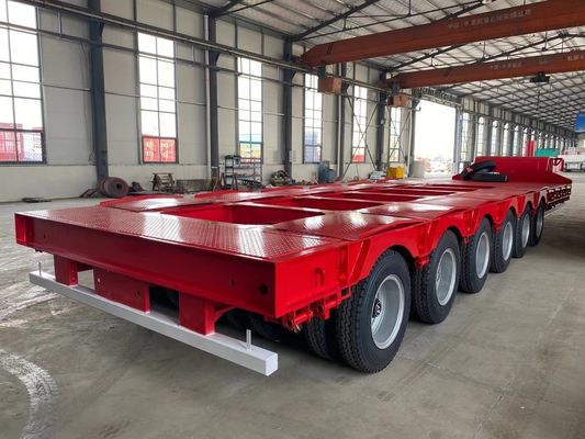 ABS антиблокировочная тормозная система оборудованная 100 т индивидуальный гусиный горшок низкоположной полуприцеп