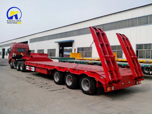 Sinotruk 3 оси Fuwa 13t 60 тонн низкополосной портной с основным балом из углеродистой стали Q345b