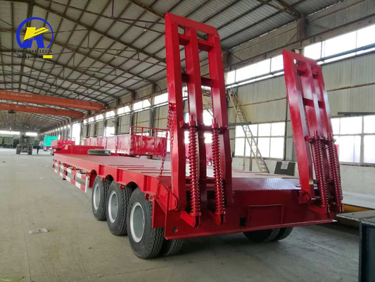 Sinotruk 3 оси Fuwa 13t 60 тонн низкополосной портной с основным балом из углеродистой стали Q345b