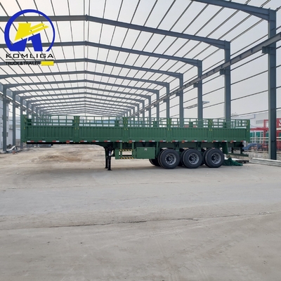 3 оси 13м Животноводческий забор полуприцеп с оси Fuwa и шинами 12.00r20