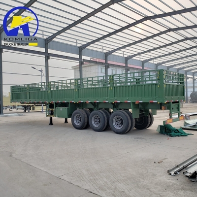 3 оси 13м Животноводческий забор полуприцеп с оси Fuwa и шинами 12.00r20