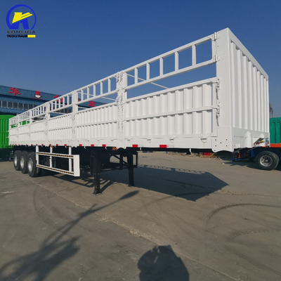 High Side Fence Semi Truck Trailer в хорошем состоянии с клапаном Wabco и колесной базой 7000-8000 мм
