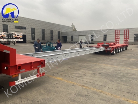 Jost 2.0/3.5 дюймовый King Pin Multi Axles 60/80/100 тонн низкоположенный полуприцеп для России