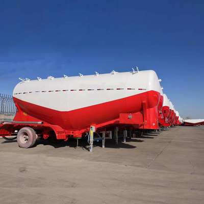 35cbm 38cbm Сухое энергетическое транспортировщик грузовик Сило грузовик цементный полуприцеп и настройка