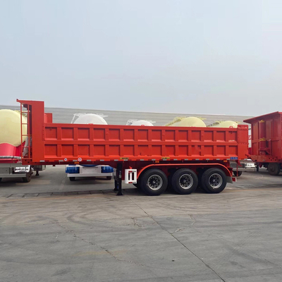 Sinotruck 3 оси 40тон тяжелой грузовой горнодобывающей Дамп Типпер полугрузовой прицеп