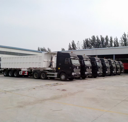 3 Way 35m3 40m3 45m3 Дампер Дэмп Прицеп Tipper для Кении и низкие затраты на обслуживание
