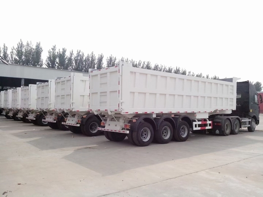 3 Way 35m3 40m3 45m3 Дампер Дэмп Прицеп Tipper для Кении и низкие затраты на обслуживание