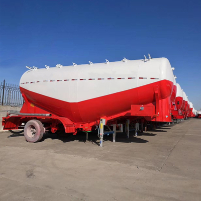 Транспортировка сыпучего порошка с прицепом грузовика Sinotruk Cement Bulk и двигателем Weichai 4102