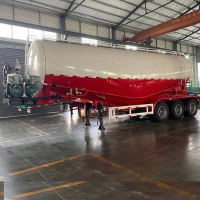 Транспортировка сыпучего порошка с прицепом грузовика Sinotruk Cement Bulk и двигателем Weichai 4102