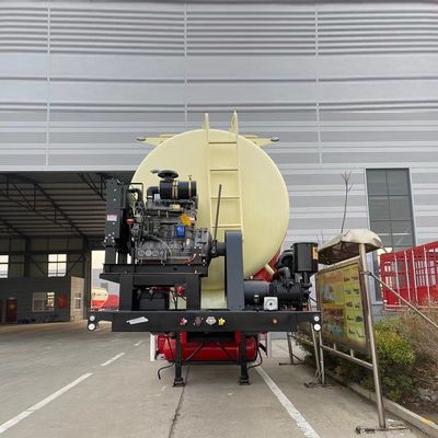 Конфигурация Использованный вентилятор сухой сыпучий порошковый бак полуприцеп с механической подвеской