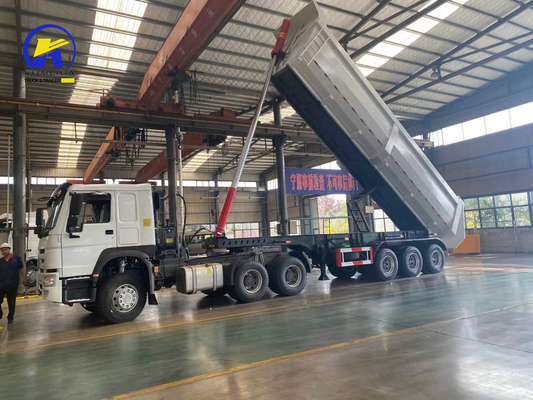 3axle Tri-Axle 40cbm Sinotruk Дэмп Трейлер настройка и настраиваемый запрос