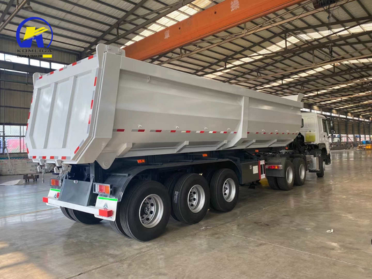 3axle Tri-Axle 40cbm Sinotruk Дэмп Трейлер настройка и настраиваемый запрос