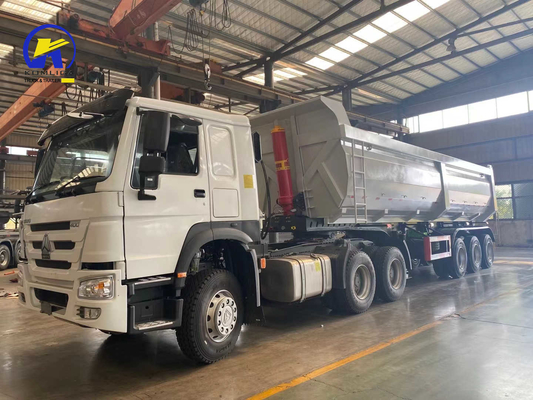 3axle Tri-Axle 40cbm Sinotruk Дэмп Трейлер настройка и настраиваемый запрос