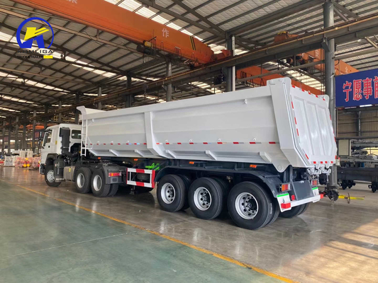 3axle Tri-Axle 40cbm Sinotruk Дэмп Трейлер настройка и настраиваемый запрос