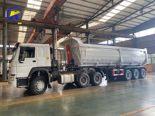 3axle Tri-Axle 40cbm Sinotruk Дэмп Трейлер настройка и настраиваемый запрос