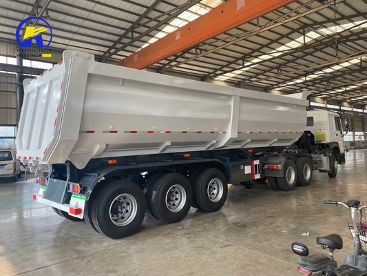3axle Tri-Axle 40cbm Sinotruk Дэмп Трейлер настройка и настраиваемый запрос