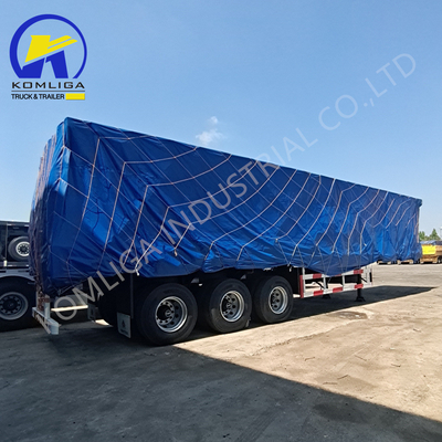 Jost 2.0 или 3.5 дюймовый King Pin 3 Axle 35cbm Гидравлический грузовик с наклоном полуприцепа