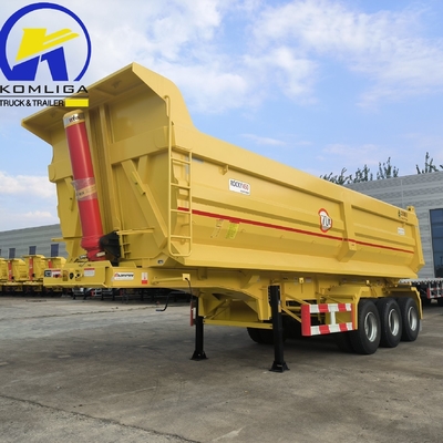Sinotruk 3axle U shape 70ton Dump Trailer Dumper Semi Trailer Wabco тормозная система