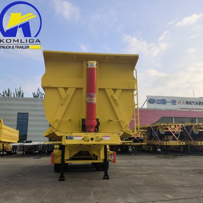 Sinotruk 3axle U shape 70ton Dump Trailer Dumper Semi Trailer Wabco тормозная система