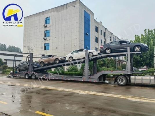 80T грузоподъемность GCC сертифицированный автоперевозчик полуприцеп для перевозки в Узбекистан